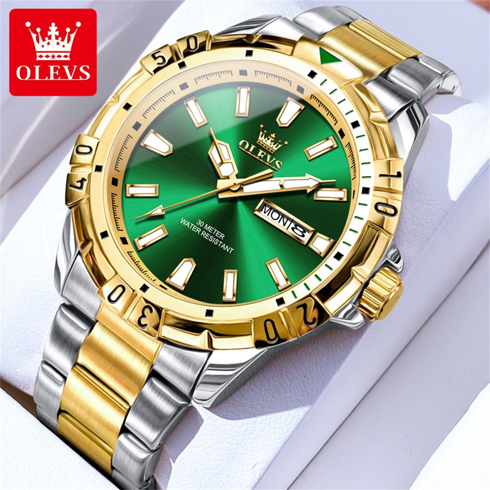 Rolex Watch Datejust - OLEVS 5560 Topmerk quartz polshorloge voor