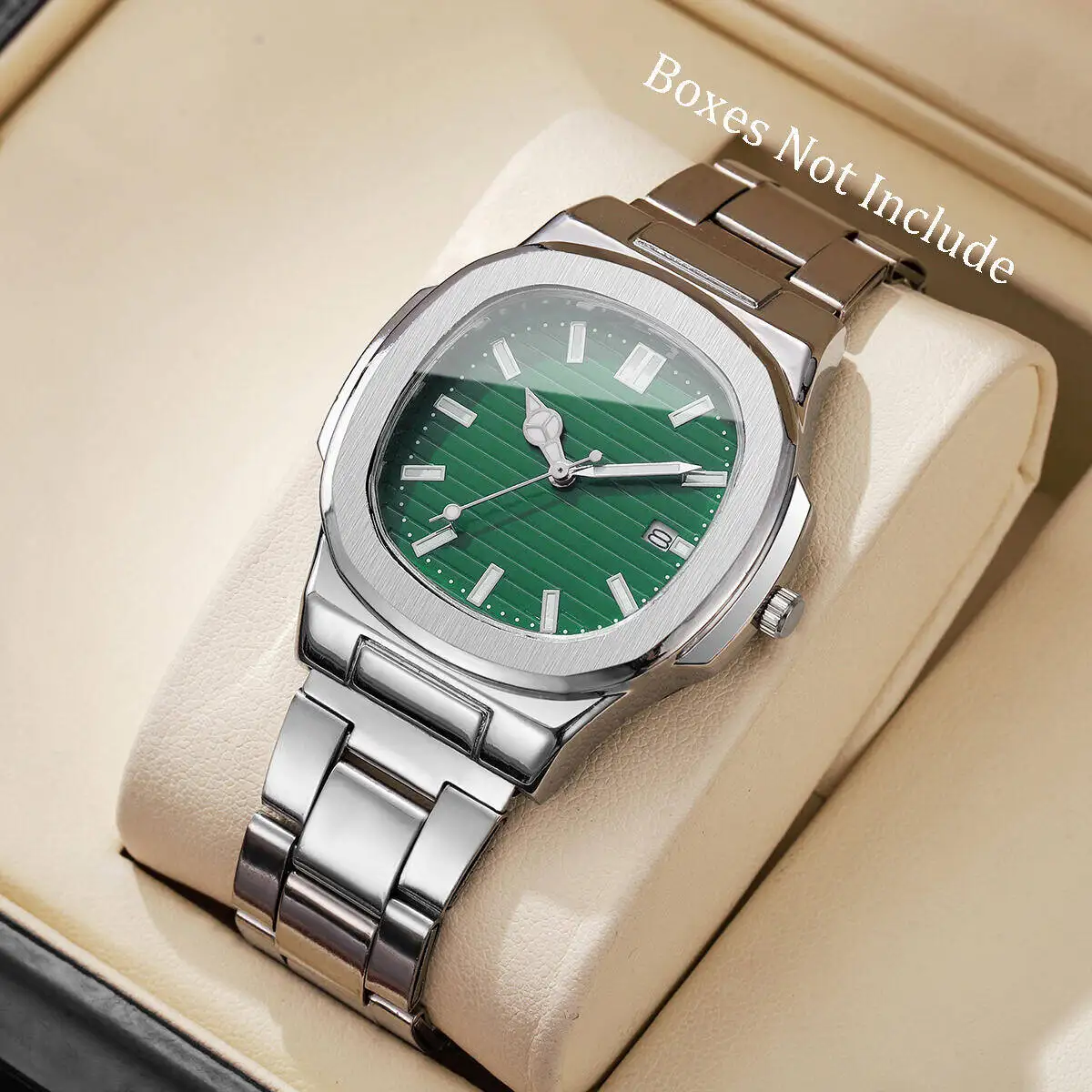 Patek Philippe Watch Nautilus - Mode vierkante heren zakelijke horloges roestvrijstalen