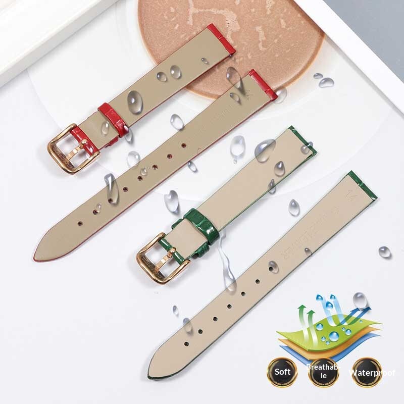 Echt lederen horlogeband voor  - Leather Strap Quick Release recensie en prijs