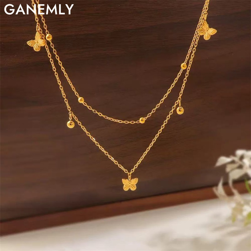 GANEMLY 316L roestvrij staal m - Butterfly Clasp Deployant recensie en prijs