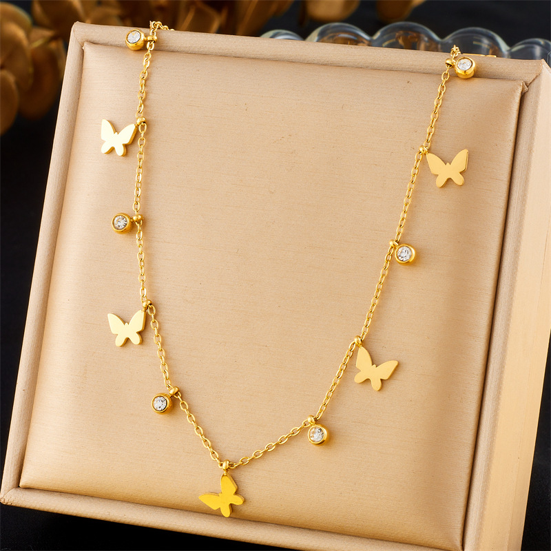 CZ Vlinder Kwast Ketting Roest - Butterfly Clasp Deployant recensie en prijs