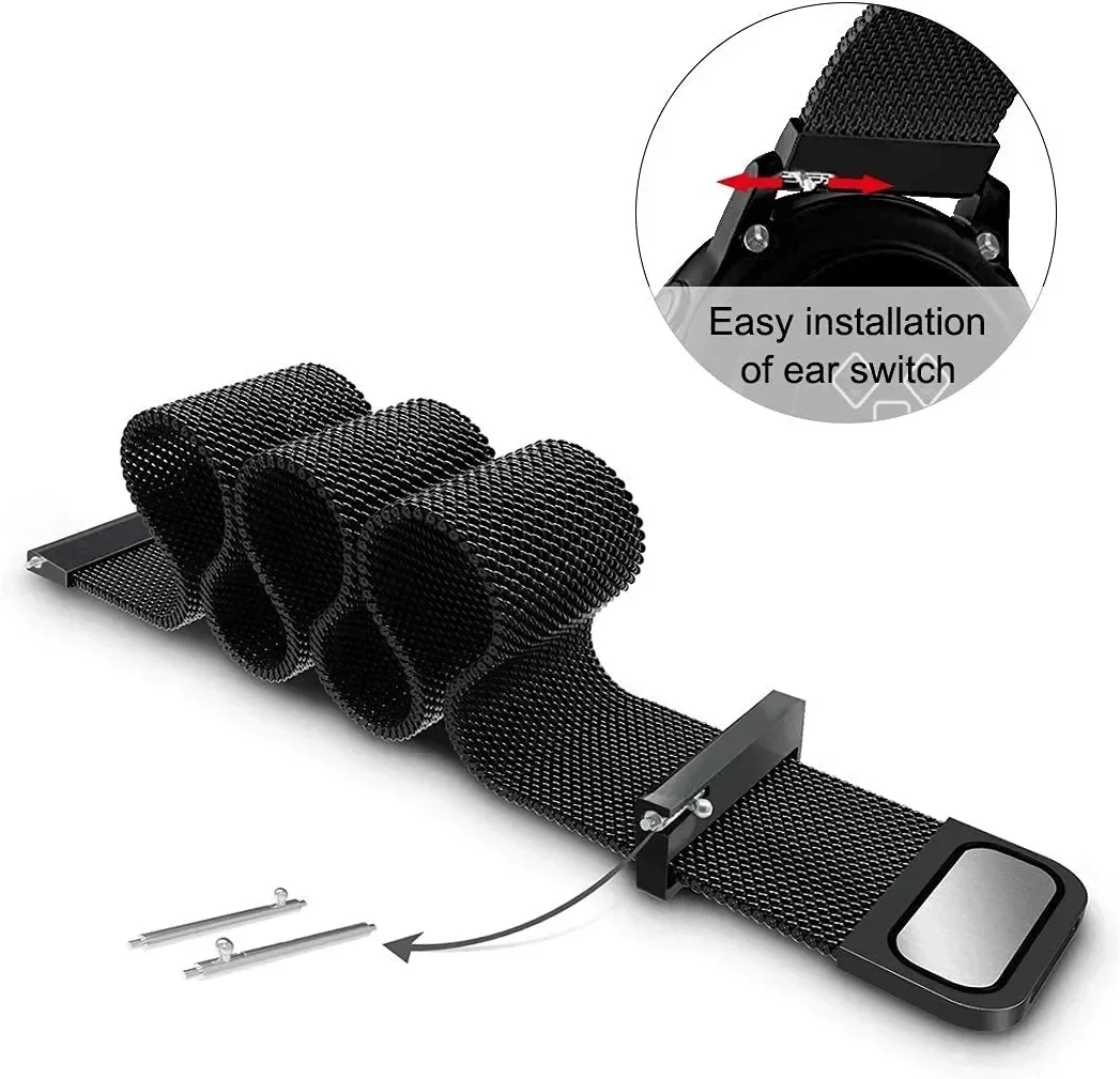 18mm magnetische Milanese armb - Milanese Loop Magnetic recensie en prijs