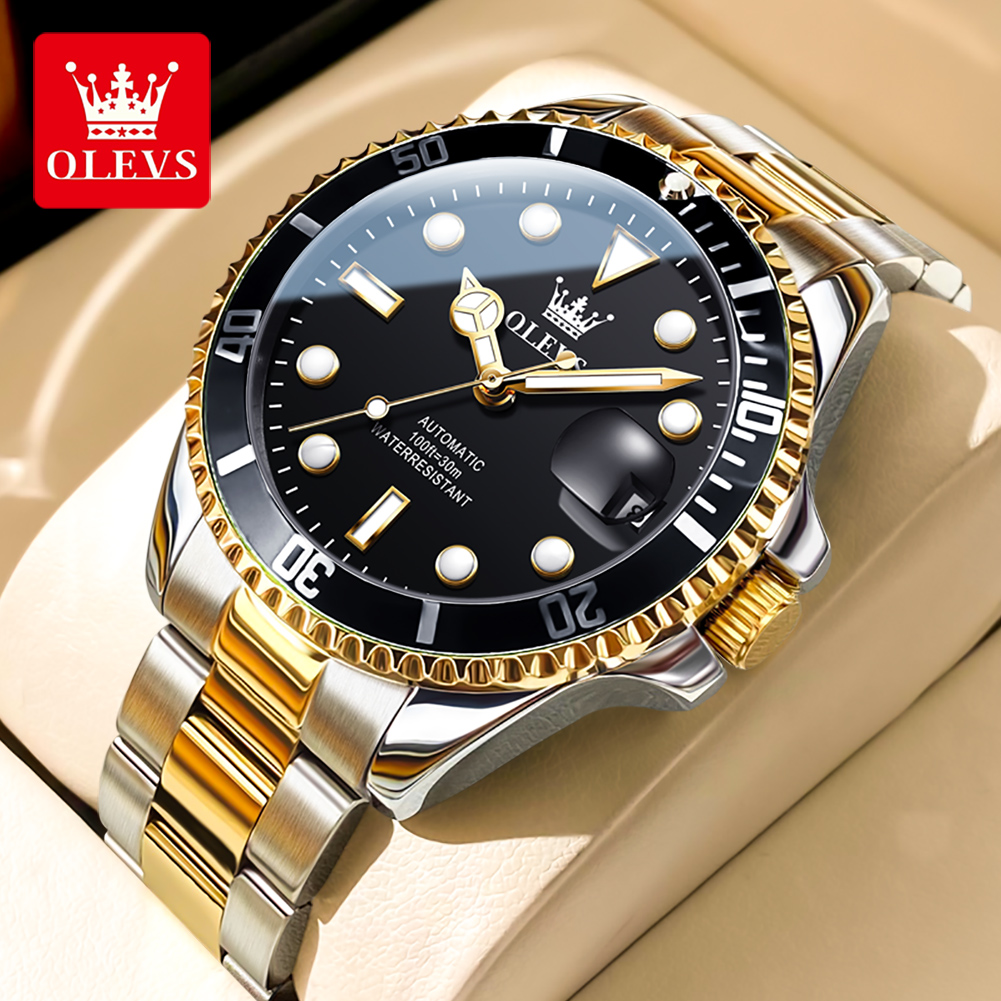 Olevs Mannen Horloges Luxe Ori - Rolex Watch Datejust recensie en prijs